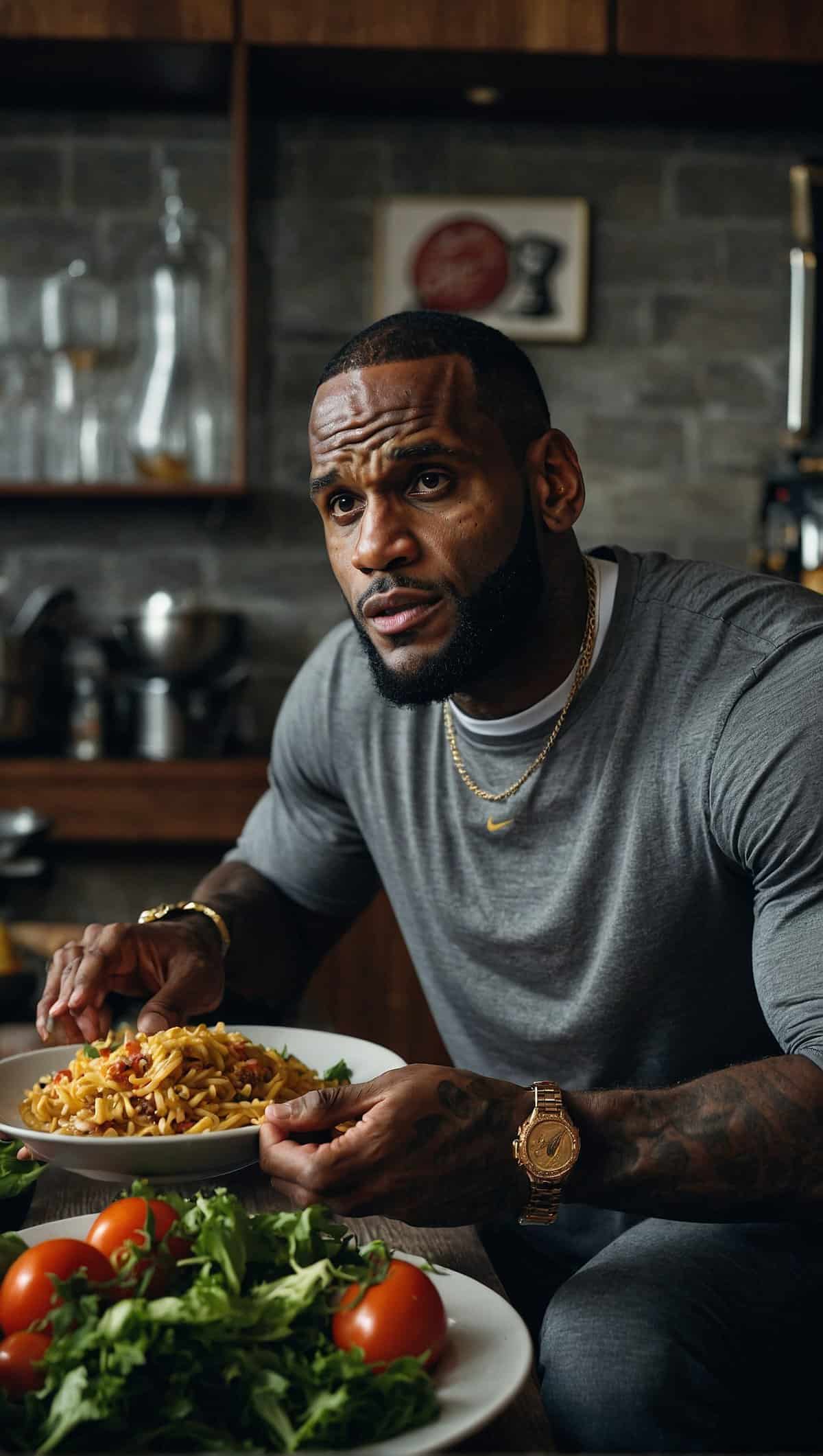 lebron james vegan diet