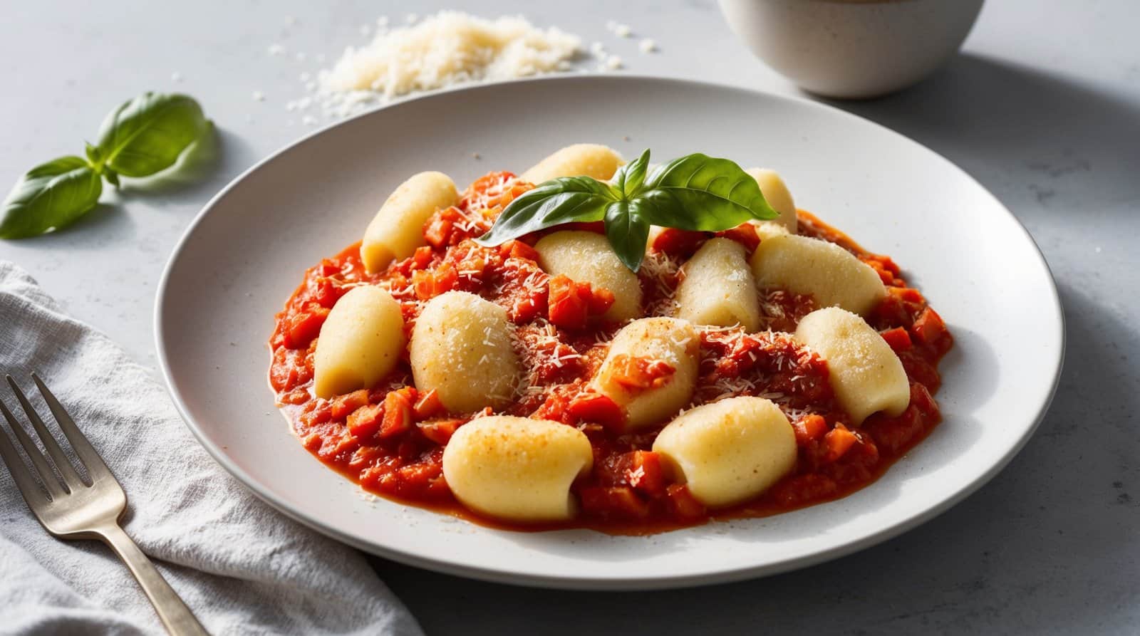 Homemade Gnocchi with Tomato Sauce Recipe | ReallyEats
