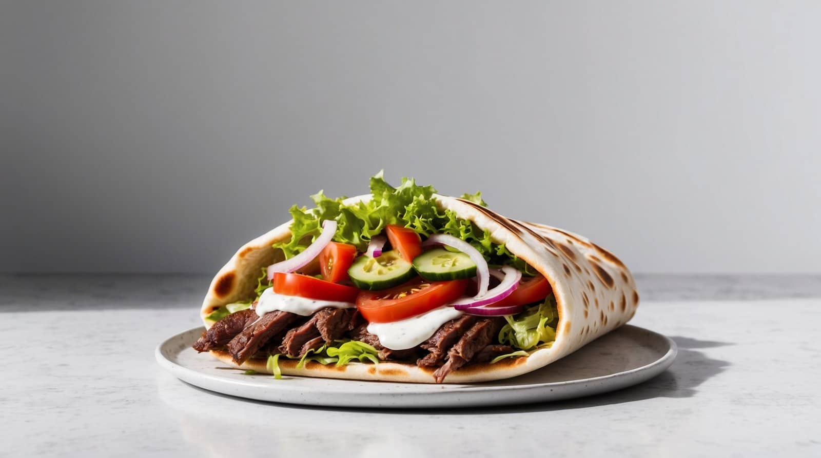 Flavorful Doner Kebab with Yogurt-Tahini Sauce | ReallyEats