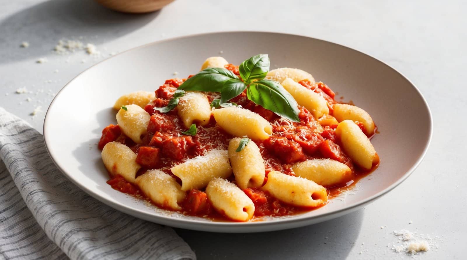 Soft Gnocchi with Tomato Sauce | ReallyEats