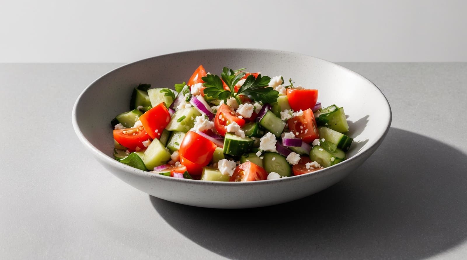 Refreshing Bulgarian Shopska Salad Recipe | ReallyEats