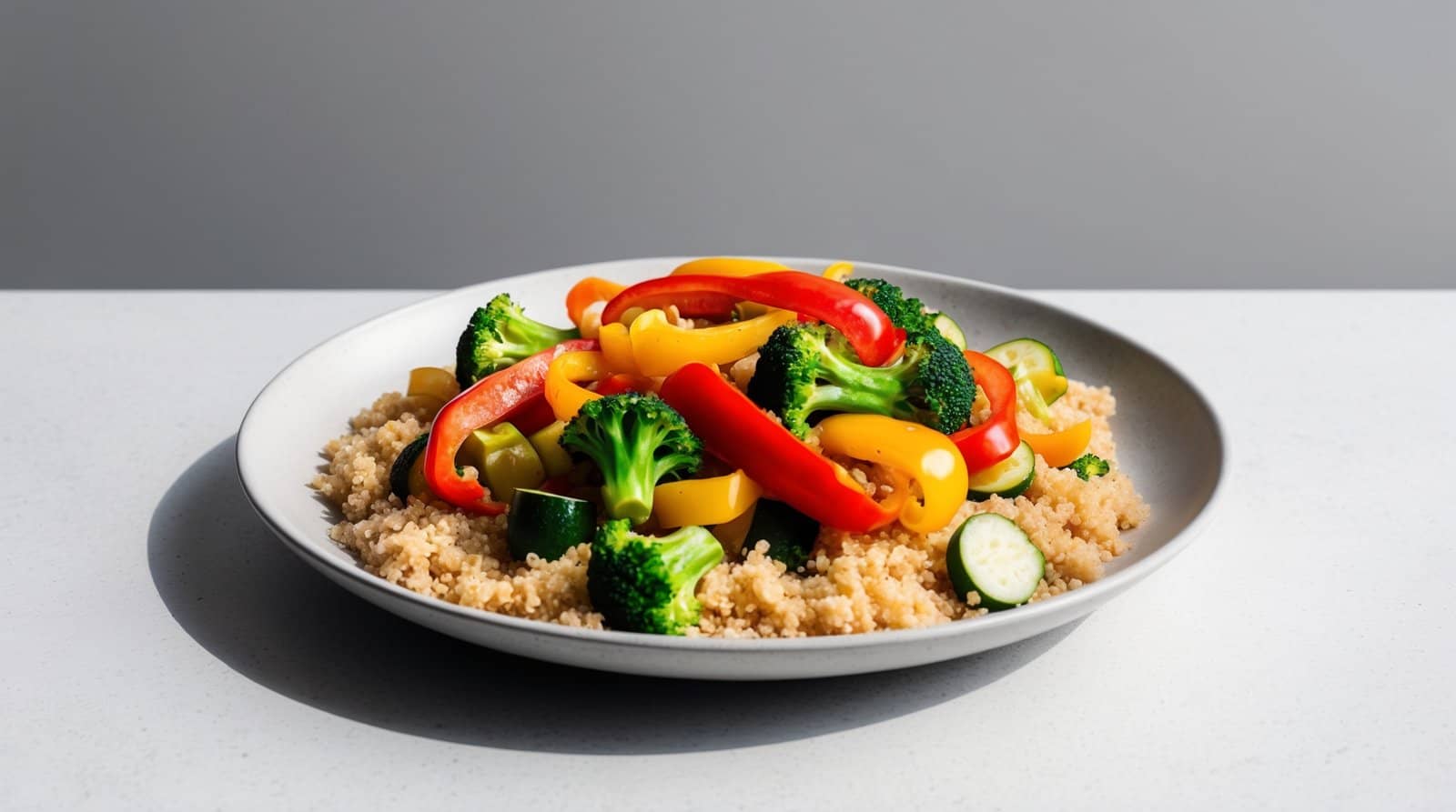 Healthy Vegetable Stir-Fry with Quinoa | ReallyEats