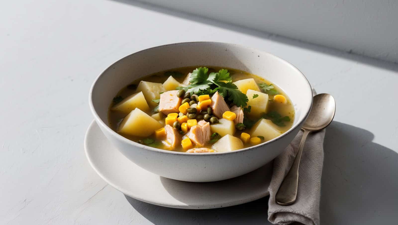 Traditional Colombian Ajiaco Soup | ReallyEats