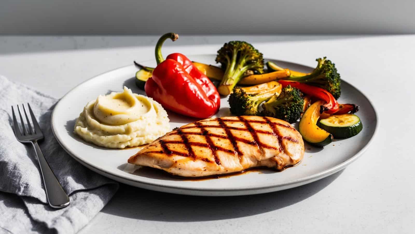 Grilled Chicken with Roasted Vegetables | ReallyEats